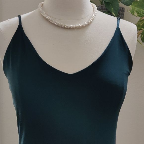 Sexy Forest Green Dress - Picture 3 of 7